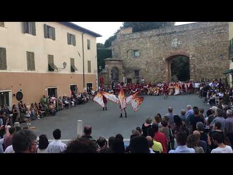 Gruppo Sbandieratori San Quirico d'Orcia - Singolo 2018