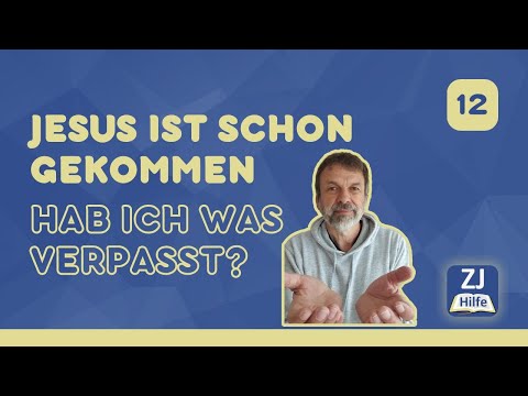 Die Gegenwart oder Ankunft von Jesus / 12.Impuls / Zeugen Jehovas