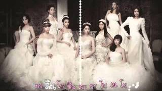 [Karaoke] SNSD - Sunflower (Thai Sub)