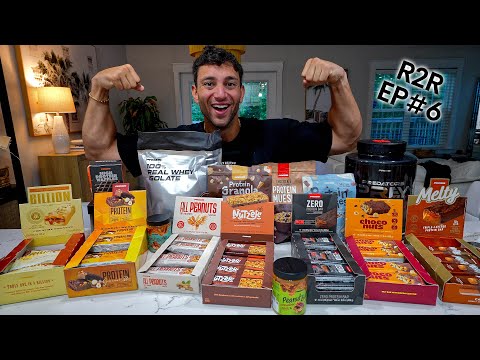 Road 2 Ripped ep. 6 // Massive Protein Bar Review!