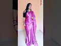 Satin Silk Saree Pinky2