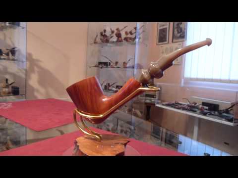 Pipa in radica half bent freeshape SERIE 50TH YEARS - www.paronellipipe.it