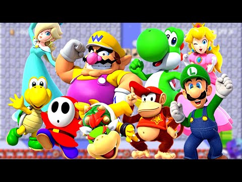 Super Mario Maker 2 🔧 Super Mario Party Music 🔧 zzgnzz