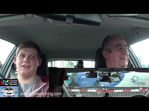 Dean's 4th driving lesson with Bob