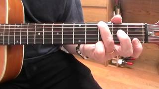 Guitar tutorial: High &amp; Dry - Rolling Stones