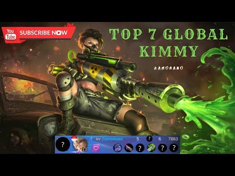 Kimmy New Best Build & Gameplay - Top 7 Global Kimmy by Zαmoяαиσ - Mobile Legends