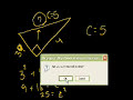 Introduction to the Pythagorean Theorem Video Tutorial