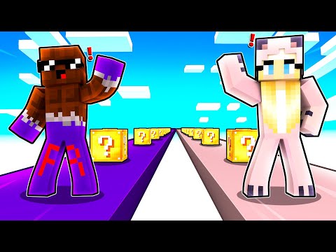 Unser 1. LUCKY BLOCK RACE in Minecraft!