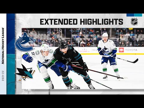 Vancouver Canucks vs San Jose Sharks Dec 16, 2021 HIGHLIGHTS