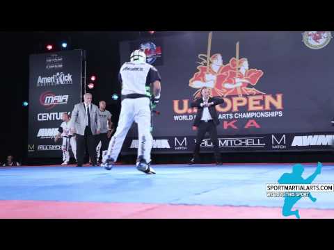 Jack Felton v Justin Ortiz - ISKA Team Sparring World Championships Rd 3 - US Open 2015