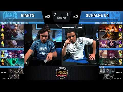 GIA Minitroupax (Vayne) vs S04 Upset (Xayah) Game 4 Highlights | EU LCS Promotion Tournament 2017