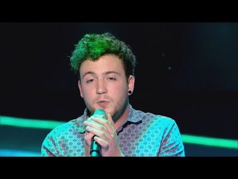 David Julien performs 'The Man Who Can't Be Moved' - The Voice UK - Blind Auditions 2 - BBC