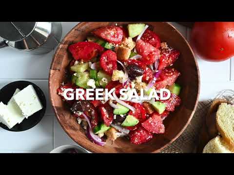 Greek salad (Horiatiki salata)