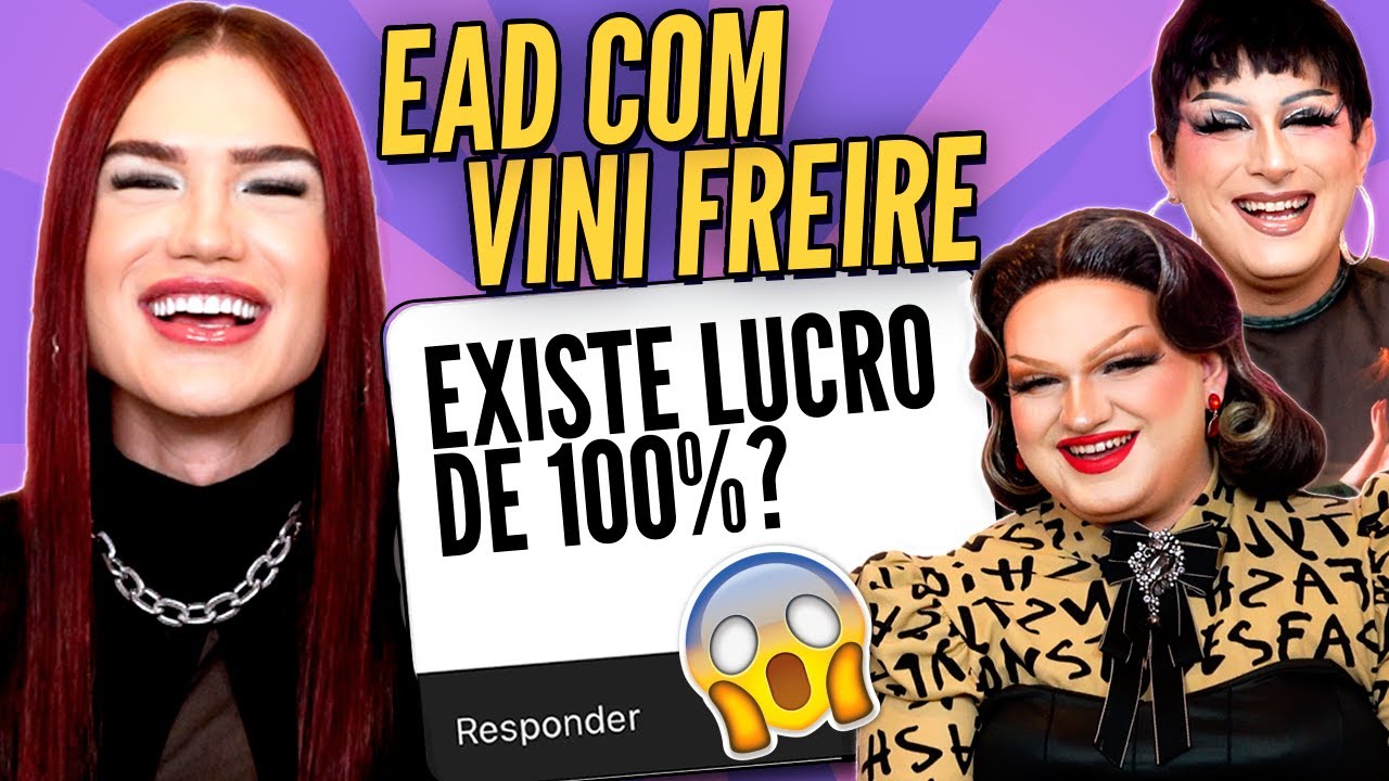 Vini Freire responde Perguntas de Conhecimentos Gerais | EAD com Dragbox