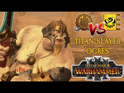 Land Battle | Crusher Value | Ogre Kingdoms vs. Grand Cathay | Total War: Warhammer 3