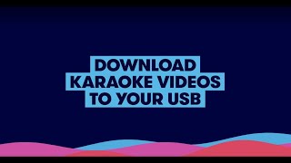 How to download karaoke videos to your USB | Stingray Karaoke x Singing Machine