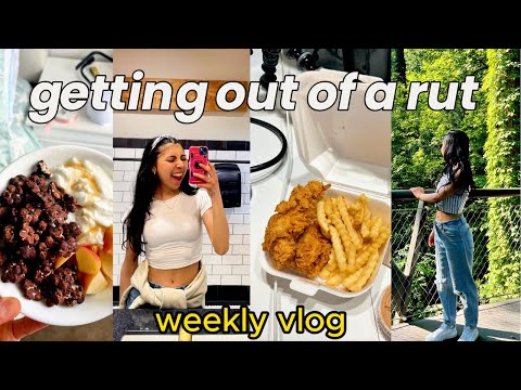 WEEKLY VLOG (reducing my screen time, new workout classes, weight gain, getting out of a slump)