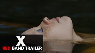 X (2022 Movie) Official Red Band Trailer - Mia Goth, Brittany Snow, Jenna Ortega