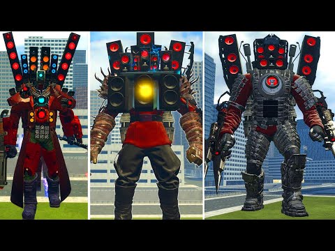 EVOLUTION OF NEW ARMORED TITAN SPEAKER MAN! - Skibidi Toilet AND ALL TITAN CAMERAMAN OTHER In Mod!