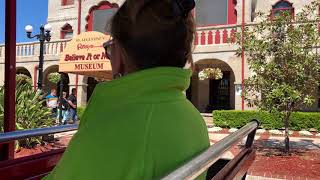 Red Train Trolley in St Augustine