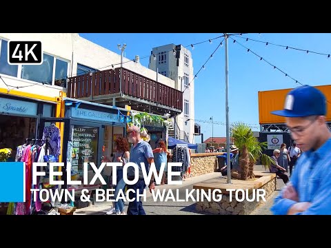 Exploring Felixstowe, Suffolk  Beach & Town - What's it like?