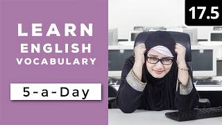 Learn English Vocabulary Daily #17.5 — British English Podcast