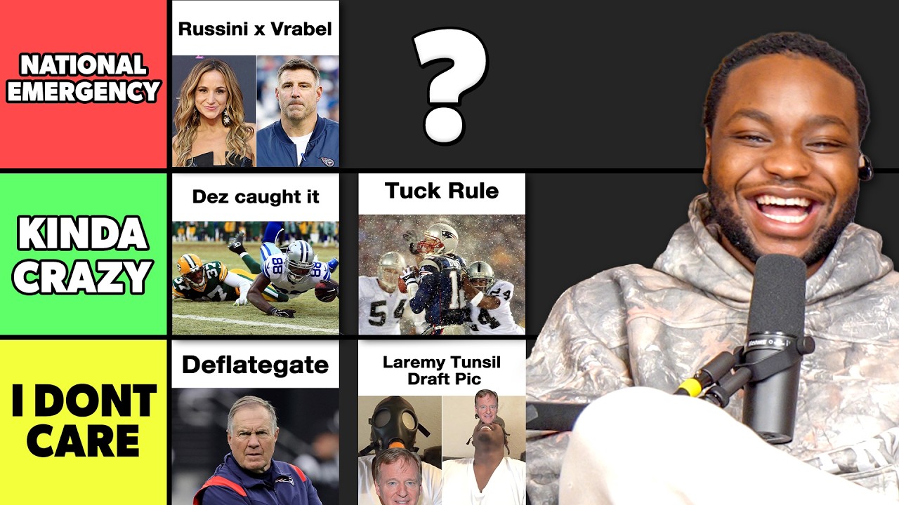 Tier Listing NFL Controversies