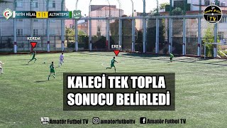 Bir Kaleci Takımının Kaderini Nasıl Değiştirir? Fatih Hilal - Altıntep