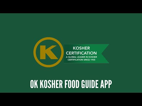 OK Kosher Food Guide App