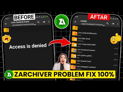 Zarchiver access is denied problem 2025 | Access denied zarchiver | Zarchiver access is denied