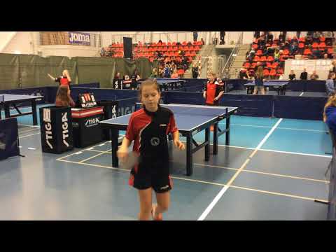 180128 TOP12, YPg9, Mille Lyngsø Stoffregen - Mille Helene Hansen