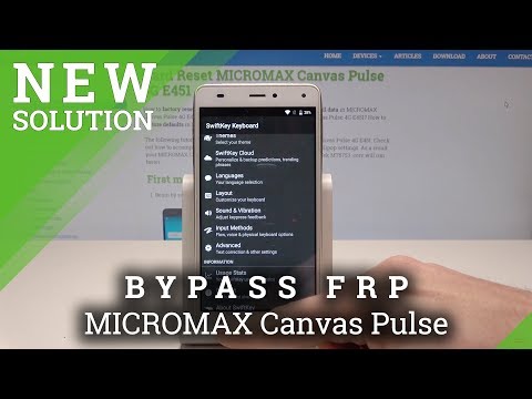 How to Unlock FRP in MICROMAX Canvas Pulse - Bypass Google Verification / Skip Google Protection