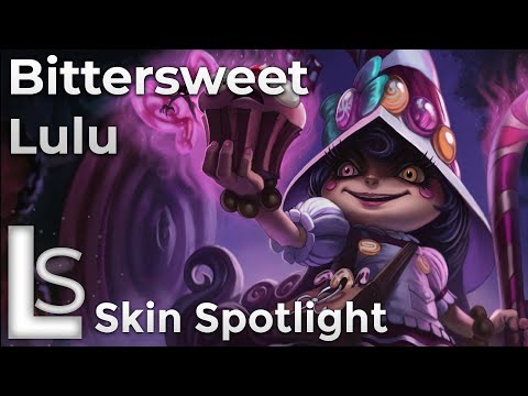Bittersweet Lulu - Skin Spotlight - Sugar Rush Collection - League of Legends