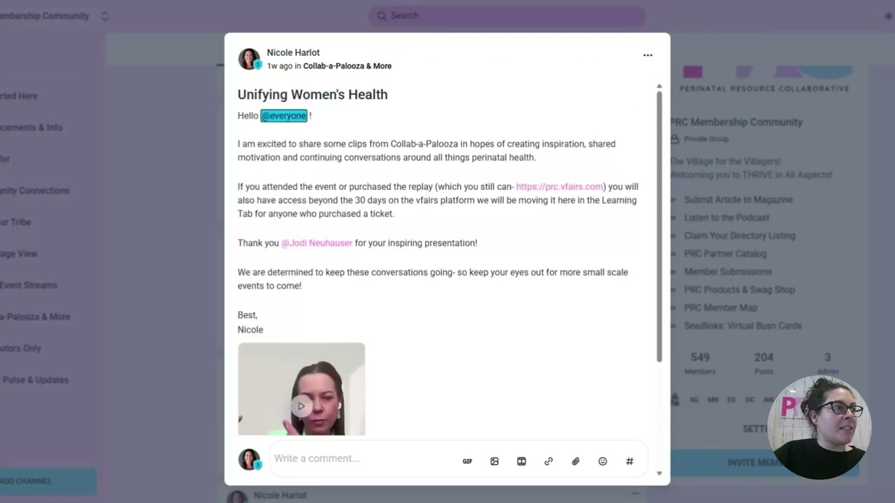 Community Integration Program Tutorial