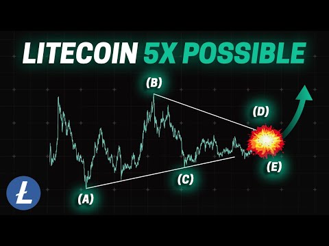 LTC: Litecoin May Be the Next 5x Coin (low risk, high reward) | Elliott Wave Technical Analysis