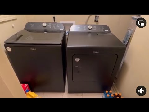 (New) Whirlpool Washer & Dryer Set