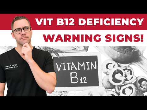 ⚠️9 Vitamin B12 Deficiency WARNING Signs! [B12 Foods vs. B12 Shots?]