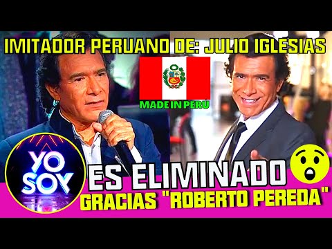 📌IMITADOR DE JULIO IGLESIAS fue ELIMINADO por BARRY WHITE, ROBERTO PEREDA Eliminado de YO SOY CHILE