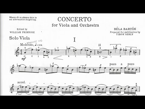 Ian Rosenberg – Bartok Viola Concerto Op. Posth.