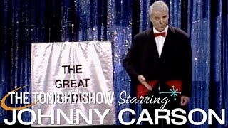 Steve Martin&#39;s Great Flydini Amazing Magic Tricks on Johnny Carson&#39;s Tonight Show 1992