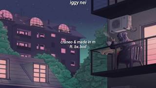 Cráneo &amp; made in m -cristal. ft bxrod