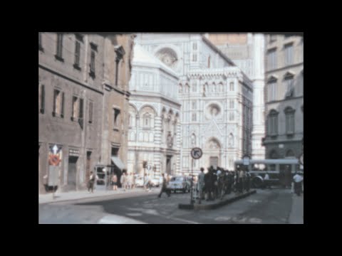 Florence 1963 archive footage