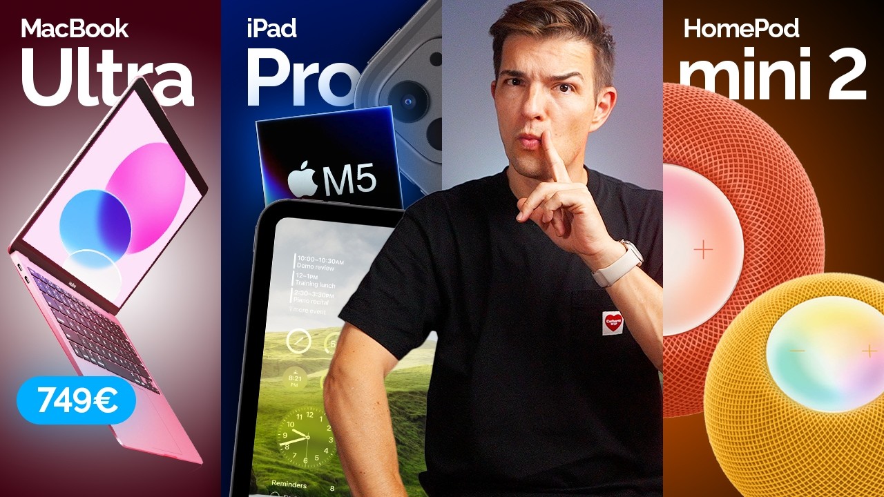 Новые продукты линейки Apple на конец 2025 года: взгляд в будущее