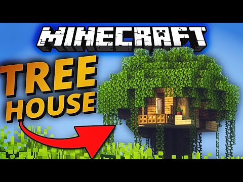 🌳 Tree House in Minecraft 🏠 | #Shorts