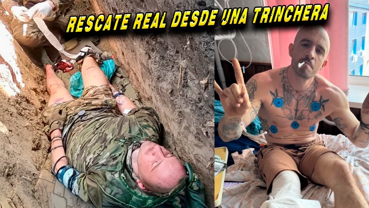 Reacciono al rescate de Smokey ⚠️ Evacuación de emergencia en una trinchera