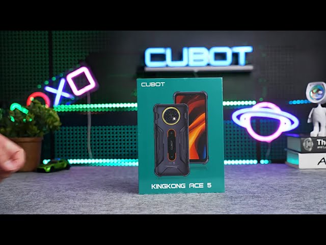 Cubot KingKong Ace 5 4G 8GB 256GB 6.75" Nero video
