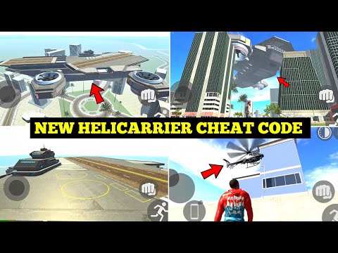 New Helicarrier Cheat Code in Indian Bike Driving 3D 🤯🔥| All Cheat Code of New Update| Harsh in Game