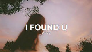 Daisy Guttridge - i found u (Lyrics)