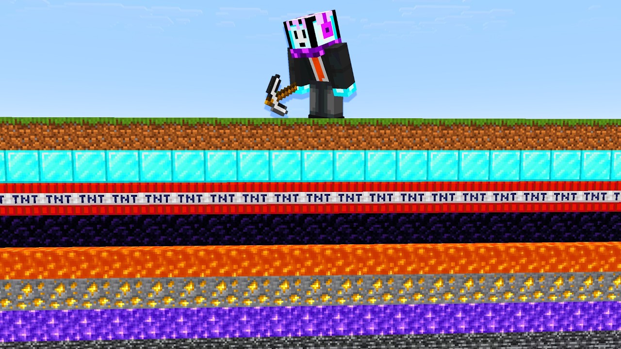 Minecraft Tapi Dunianya Berlapis-lapis...