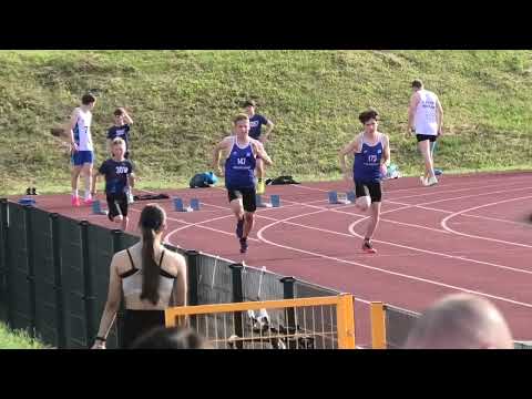 100m M U16 bieg 1 -  Oborniki 20240620